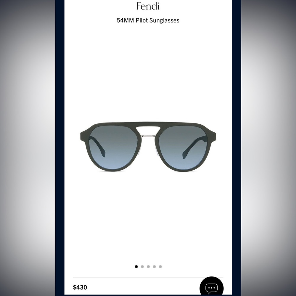 COPY - Fendi Pilot Sunglasses……..only wore once